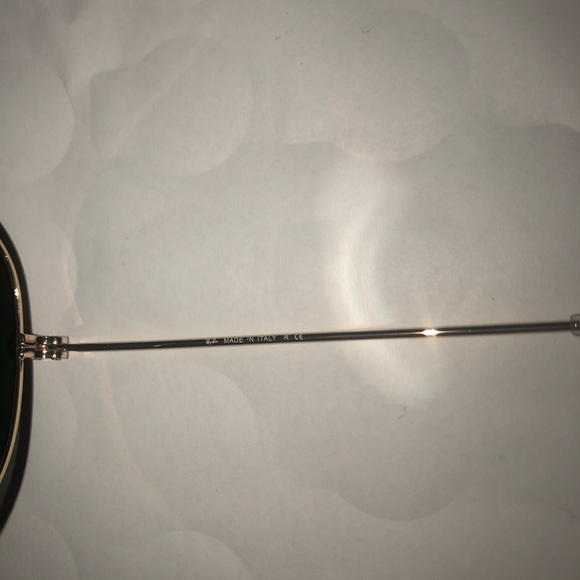 BRAND NEW 100% AUTHENTIC RAY BAN AVIATORS- 58mm - Picture 5 of 6